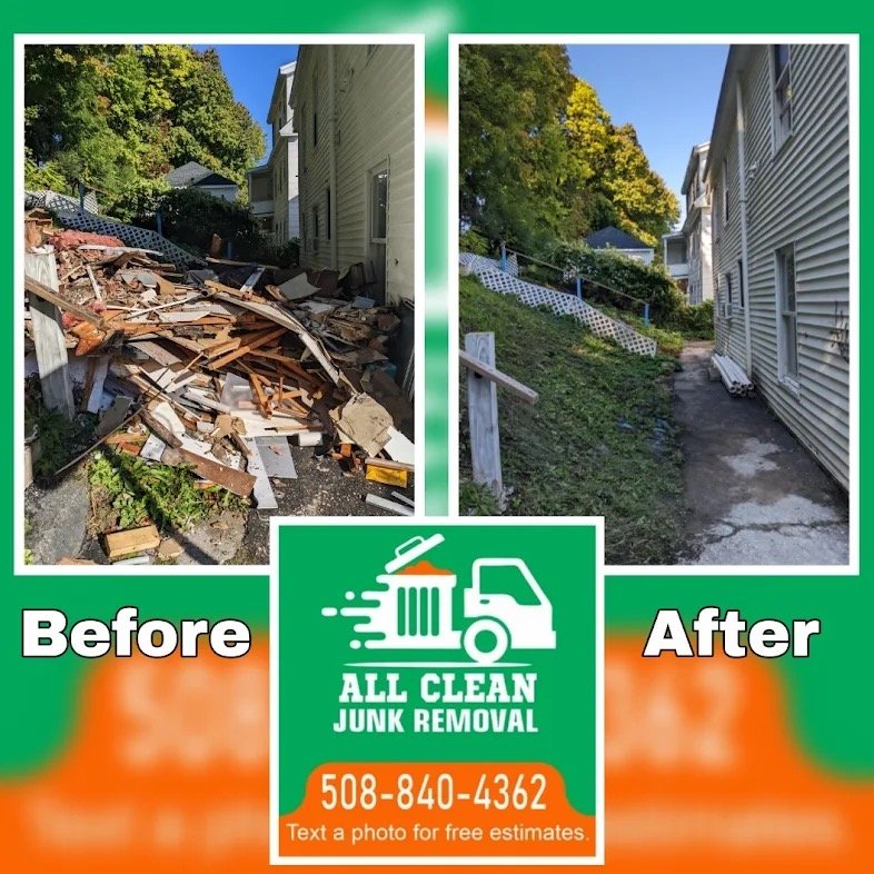 Construction debris removal