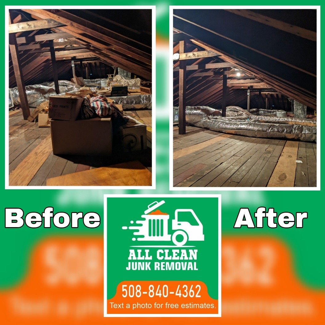 Efficient attic junk removal services to declutter your space. Trust us for professional and thorough junk removal solutions. Contact us for a cleaner and more organized attic!